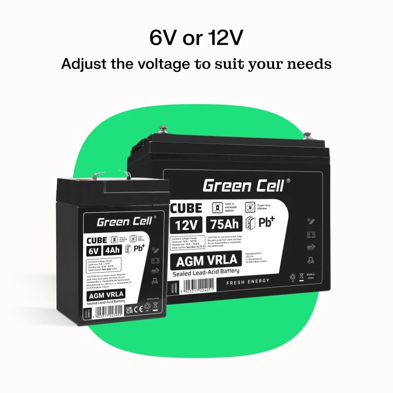 Bateria AGM VRLA 12V 55Ah IP54