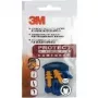 Protetores auriculares 3M 1271C protetores auriculares de espuma NRR 27 dB, reutilizáveis com cordão, par