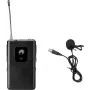 Microfone lavalier Omnitronic UHF-E Series transmissor de bolso 529,7 MHz