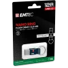 Pen drive USB EMTEC ECMMD128GT103 128 GB USB Type-A 3.2 Gen 1 (3.1) preto, leitura 180 MB/s, escrita 25 MB/s