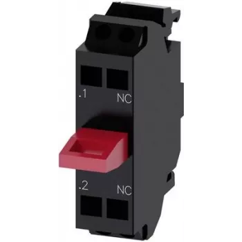 Siemens Elemento de contacto 1 contacto de abertura 500 V SIRIUS ACT 3SU1400-2AA10-3CA0 1 unid. (3SU1400-2AA10-3CA0)