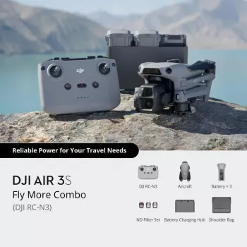 DJI Air 3S Fly More Combo (DJI RC-N3) drone