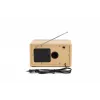 Rádio pessoal Denver TR-63LW analógico bambu, prateado