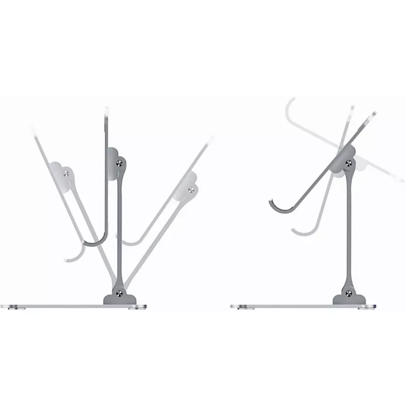 Suporte para portátil Inter-Tech MTS-200 alumínio 25,4 cm (10 polegadas)