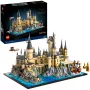 LEGO 76419 Harry Potter Castelo de Hogwarts e Terrenos, grande conjunto para adultos com locais icónicos: Grande Salão, Câmara dos Segredos e mais, Dia dos Namorados