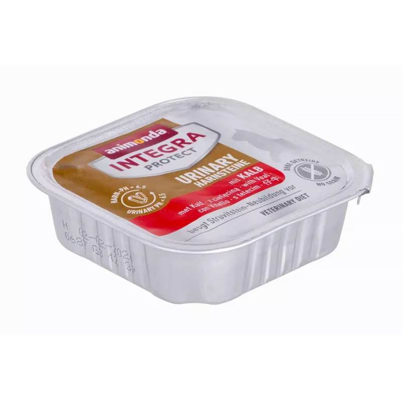 Animonda Integra Protect Harnsteine (cálculos urinários) comida húmida para gatos com vitela