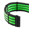 CableMod PRO ModMesh 12VHPWR kit de extensão de cabo preto/verde-claro, conjunto de 3 pinos 16 pinos