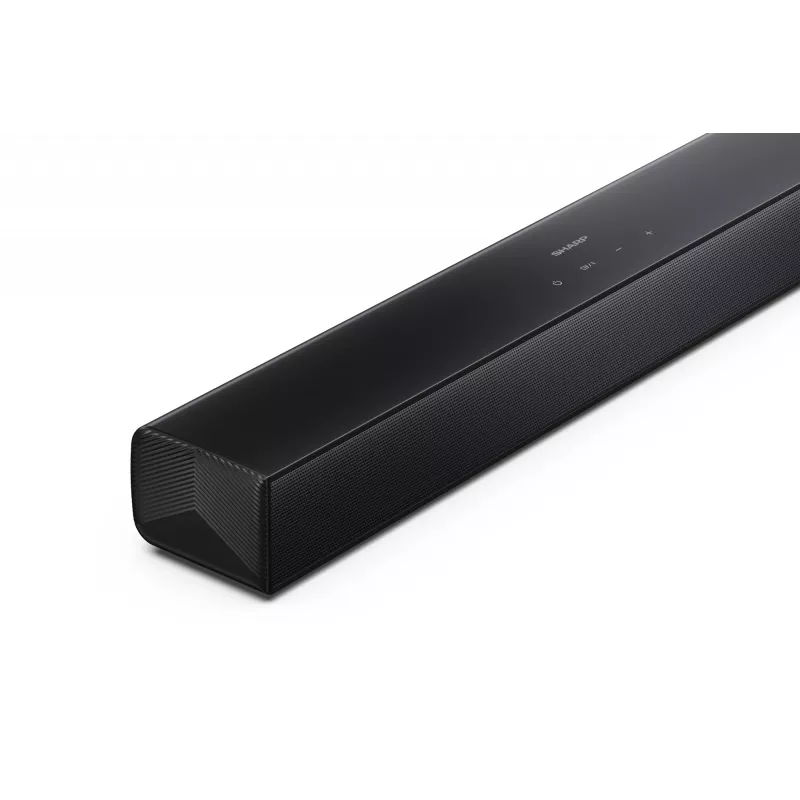 Barra de som Sharp HT-SB121 preta 2.0 canais 120 W