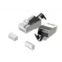 MicroConnect CON81FTP ficha modular RJ45 Cat8.1 FTP, 50 un.