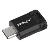Pen USB PNY Elite-X 256 GB USB Type-C 3.2 Gen 1 (leitura 200 MB/s, escrita 100 MB/s) preto