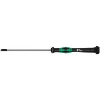 Chave de fendas Phillips para eletrónica e mecânica de precisão Wera 2050 PH 0 comprimento da lâmina: 40 mm (05118026001)