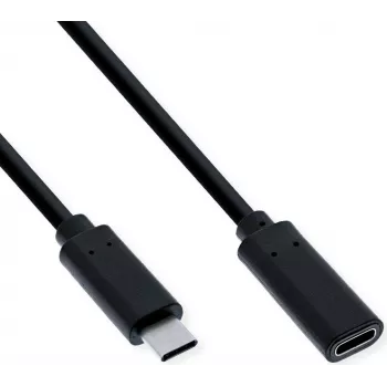 Cabo de extensão DisplayPort VALUE Type-C-C macho/fêmea - cabo - digital/dados (11.99.5496)