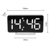Despertador digital GreenBlue GB383 com visor LED
