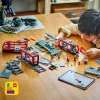 LEGO City Elétrico e Estação Conjunto de construção de roleplay para crianças com elétrico de brinquedo, presente para meninos e meninas a partir dos 7 anos que adoram veículos