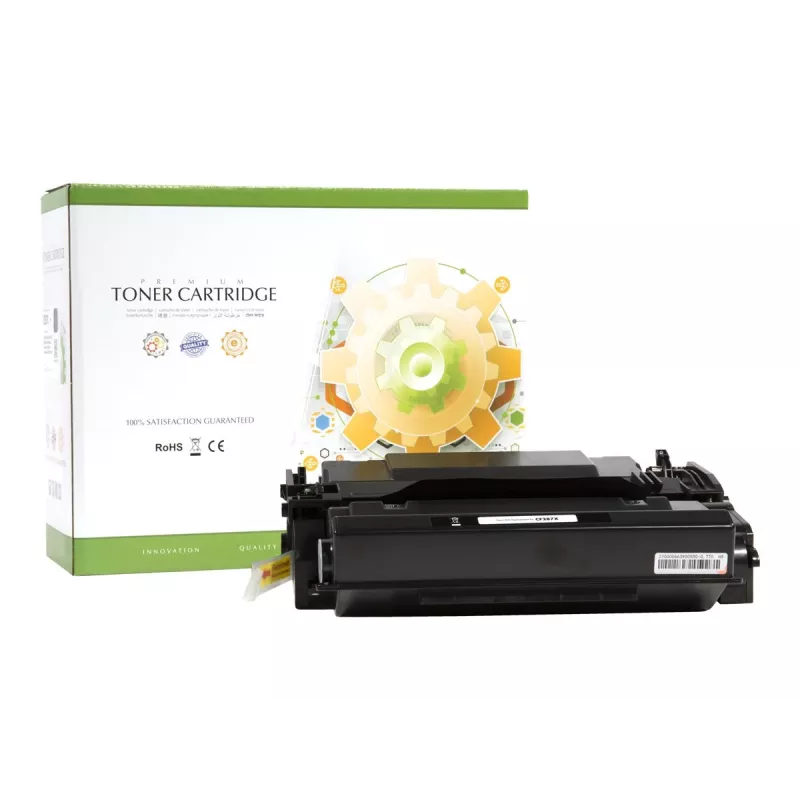 Cartucho de toner STATIC compatível com HP CF287X/Canon CRG-041H Preto alta capacidade compatível 18.000 páginas