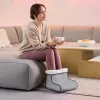Aquecedor de pés elétrico Medisana FW 120 100 W cinzento, capa removível e lavável, proteção contra sobreaquecimento