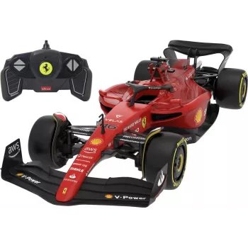 Carro desportivo elétrico Jamara Ferrari F1-75 1:18 para crianças a partir de 6 anos