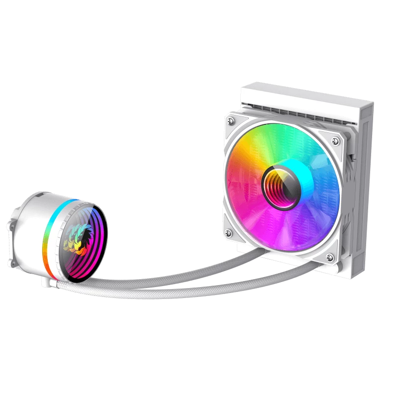 Gamemax | Refrigeração líquida para CPU | ICEBURG 120 | branco