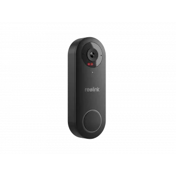 Reolink D340P - Campainha de vídeo com fios 5MP com campainha, PoE, deteção de pessoas, áudio bidirecional, compatível com NVRs