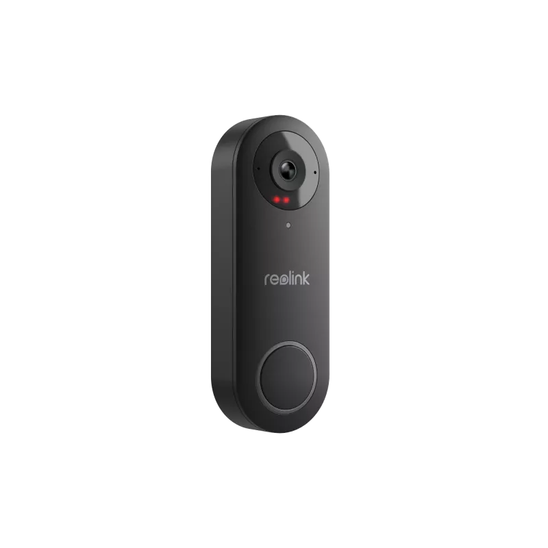 Reolink D340P - Campainha de vídeo com fios 5MP com campainha, PoE, deteção de pessoas, áudio bidirecional, compatível com NVRs
