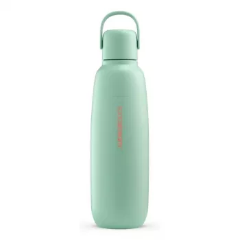 Garrafa de carbonatação SodaStream Fizz & Go menta aço inoxidável