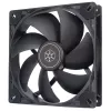 Ventoinha para caixa SilverStone VISTA SST-VS140B 140 mm PWM - Preta