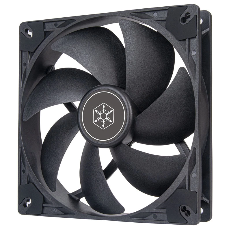 Ventoinha para caixa SilverStone VISTA SST-VS140B 140 mm PWM - Preta