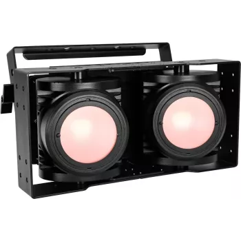 Projetor de palco EUROLITE Audience Blinder 41604160 2x100W LED COB RGB+WW