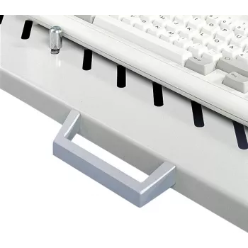 Rittal DK 5501.730 Puxador para rack, cinzento-prata, embalagem de 2