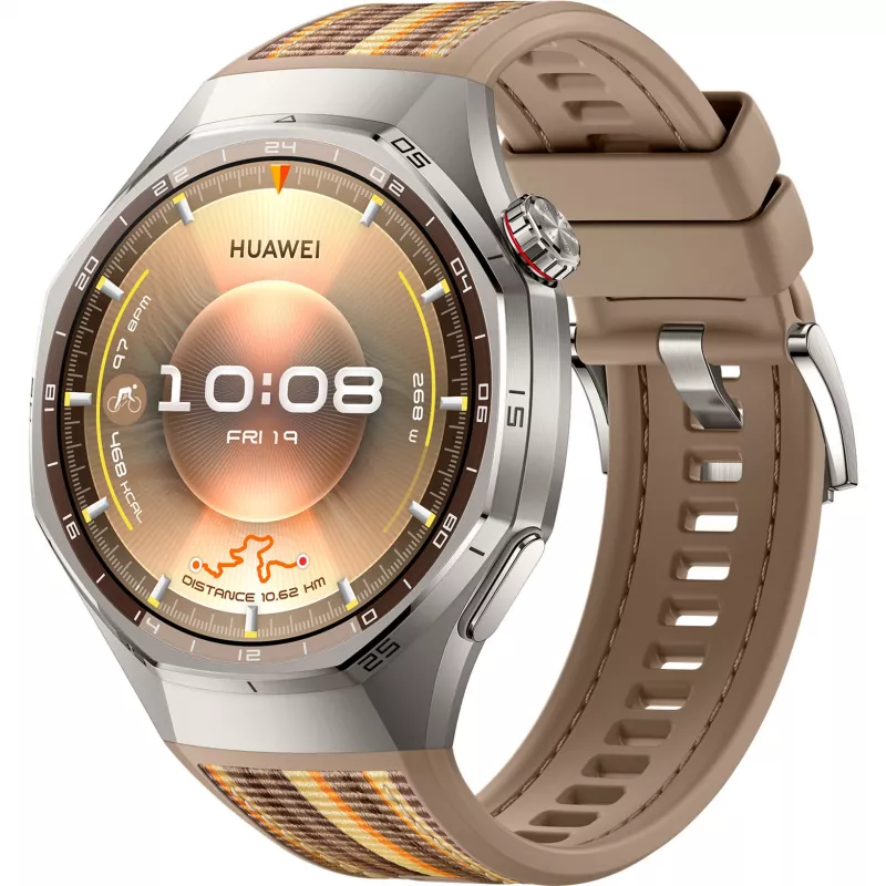Huawei WATCH GT 6 Pro 46mm | Smartwatch | GPS (satélite) | AMOLED | 1,47 polegadas | à prova de água | castanho