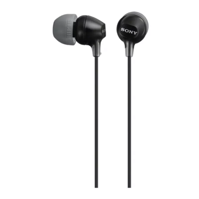Sony MDR-EX15AP, Com Fios, 8 - 22000 Hz, Chamadas/Música, 3 g, Headset, Preto