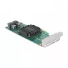 DeLOCK placa PCI Express x8 para 2 x SFF-8643 NVMe internos, formato low profile