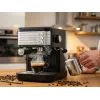 Máquina de café expresso ESPERANZA EKC011 — depósito de água de 1,8 L, 850 W, 20 bar, controlo tátil, espumador de leite
