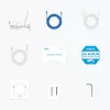 Reolink W320 – Câmara de vigilância exterior 5MP, Wi-Fi 2,4/5 GHz, deteção de pessoas/veículos/animais, visão noturna 30 m