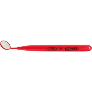 Espelho de inspeção ks tools 117.1630 — isolado, cabeça de espelho 22 mm, comprimento extensível 175 mm