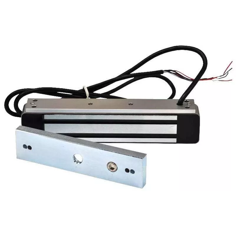 Fechadura eletromagnética exterior SCOT EL-350WS 180 kg força de retenção com saída de sinal