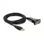 USB 2.0 Type-A para 1 x série RS-232 DB9 4 m DeLOCK 66323