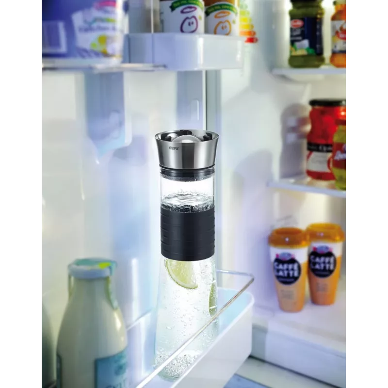 Decantador de vinho GEFU CASCADA 1 L plástico, aço inoxidável