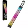 iCUE ARGB PSU Kabel Strips, tiras LED 2x 240mm, para fonte de alimentação - cabo