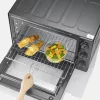 Forno elétrico de mesa autónomo SEVERIN TO 2076 — 46 L, 1800 W, autónomo, preto, 515×420×365 mm