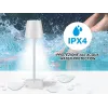 Beper P201UTP112 candeeiro de mesa recarregável, controlo tátil, 2 W, 2000 mAh, branco