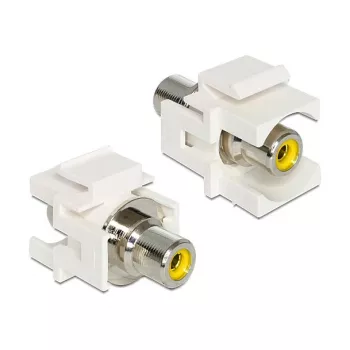Adaptador de cabo RCA amarelo DeLOCK 86306