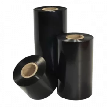 Fitas de transferência térmica, TSC, 8550-SWR, cera/resina, 110 mm, 110 m, exterior, preto Fita de transferência térmica, TSC, 8550-SWR, cera/resina, largura do rolo: 110 mm, núcleo
