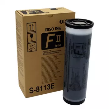 Cartucho de tinta Riso S-8113E original preto 2 unid. 1000 ml