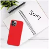 Tampa traseira para telemóvel FIXED para Apple iPhone 16e, Borracha, vermelho, capa protetora fina