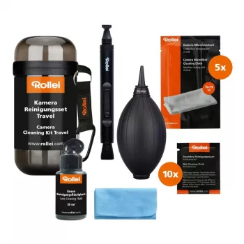 Kit de limpeza Rollei 27016 para câmara digital, conjunto de limpeza de equipamento 30 ml (27016)