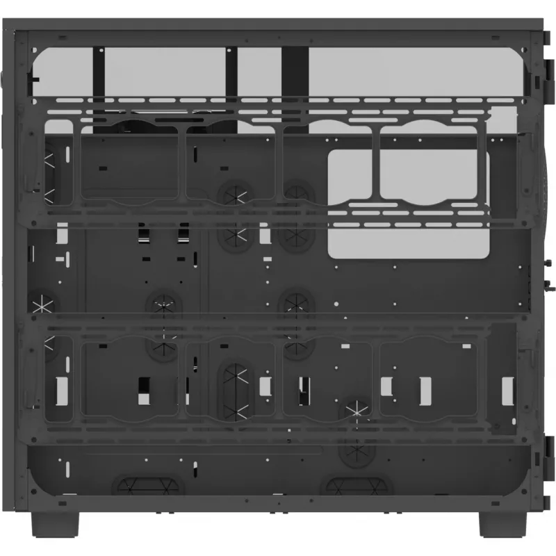 Caixa Thermaltake AX700 TG Super Tower preta retalho - Tower (CA-11B-00F1WN-00)