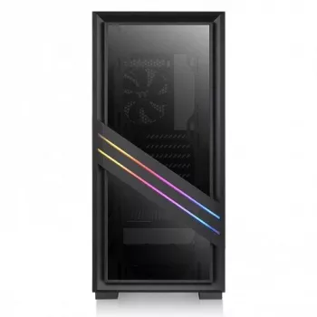 Caixa para PC Thermaltake Versa T35 TG RGB Midi Tower preto