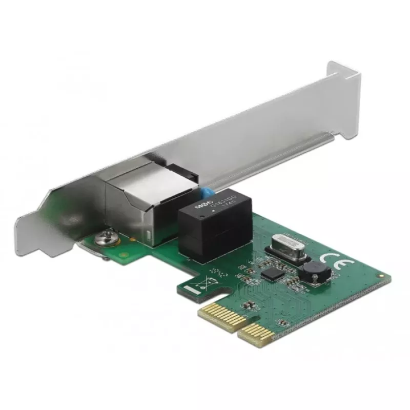 DeLOCK 90381 Placa Gigabit LAN PCI Express x1, 1x RJ45, RTL8111