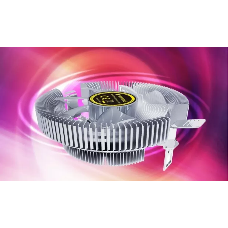 Gembird Huracan X40 cooler de CPU, 9 cm, 55 W, 4 pinos, LED azul